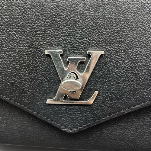 Louis Vuitton Mylockme Chain Bag BB Calfskin Black