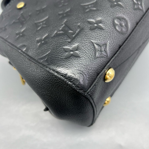 Louis Vuitton Montaigne BB Monogram Empreinte Black