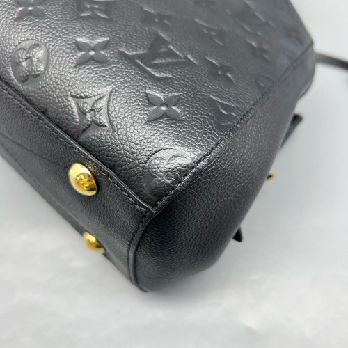 Louis Vuitton Montaigne BB Monogram Empreinte Black