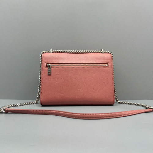 Louis Vuitton Mylockme Chain Bag BB Calfskin Pink Red