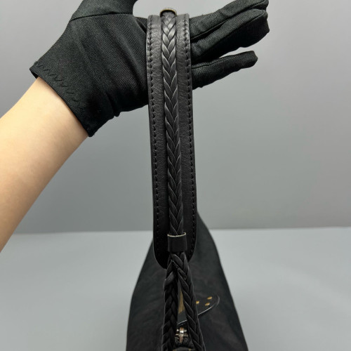 Dior Chain Hobo Calfskin Oblique Black Dior Chain Hobo Calfskin Oblique Black