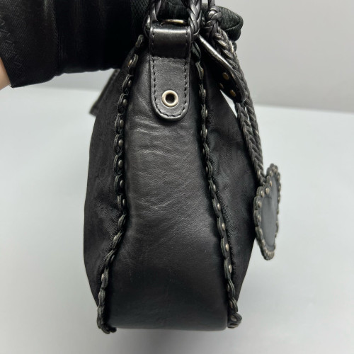 Dior Chain Hobo Calfskin Oblique Black Dior Chain Hobo Calfskin Oblique Black