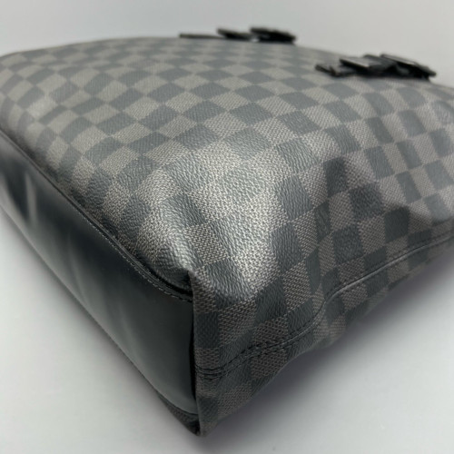 Louis Vuitton Briefcase Damier Graphite Black