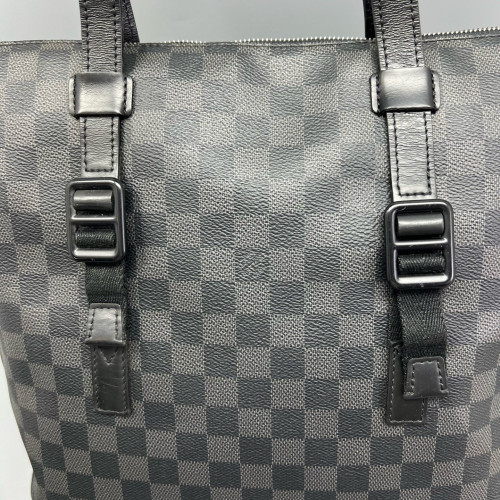 Louis Vuitton Briefcase Damier Graphite Black