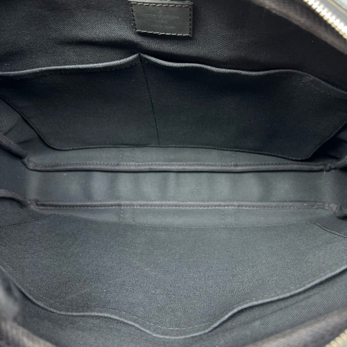 Louis Vuitton Porte Documents Voyage PM Damier Graphite Black