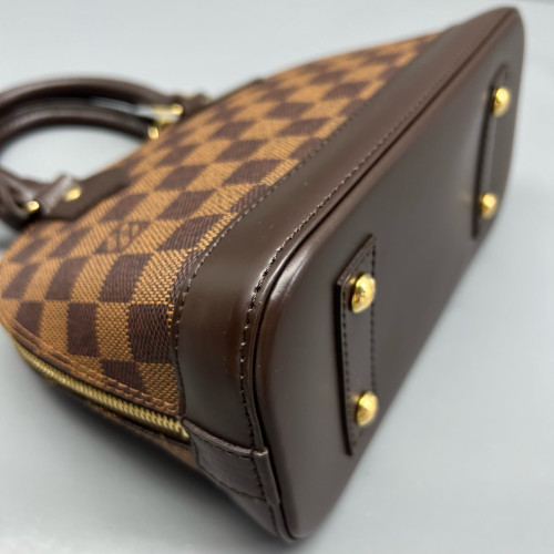 Louis Vuitton Alma BB Damier Ebene Brown Louis Vuitton Alma BB Damier Ebene Brown