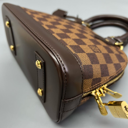 Louis Vuitton Alma BB Damier Ebene Brown Louis Vuitton Alma BB Damier Ebene Brown