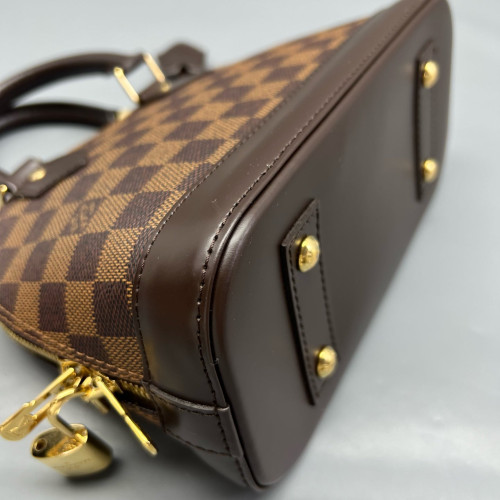 Louis Vuitton Alma BB Damier Ebene Brown Louis Vuitton Alma BB Damier Ebene Brown