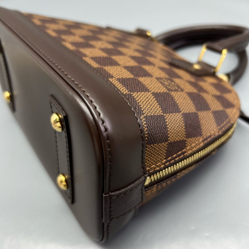 Louis Vuitton Alma BB Damier Ebene Brown Louis Vuitton Alma BB Damier Ebene Brown