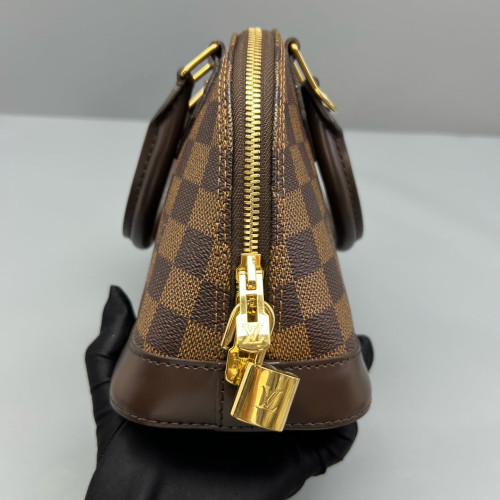 Louis Vuitton Alma BB Damier Ebene Brown Louis Vuitton Alma BB Damier Ebene Brown