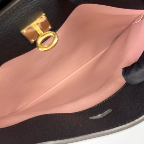 Louis Vuitton City Steamer MM Calfskin Black Pink