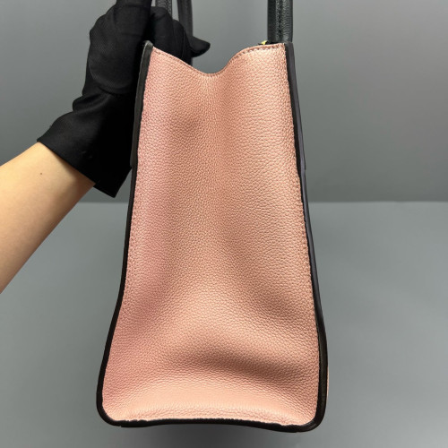 Louis Vuitton City Steamer MM Calfskin Black Pink
