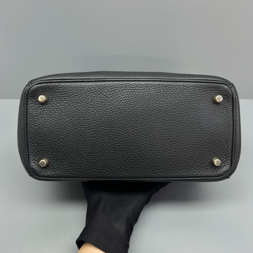 Dior Small Be Dior Flap Grained Calfskin Black