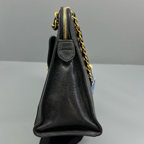 Chanel Tote Bag Calfskin Black