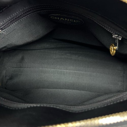 Chanel Tote Bag Calfskin Black