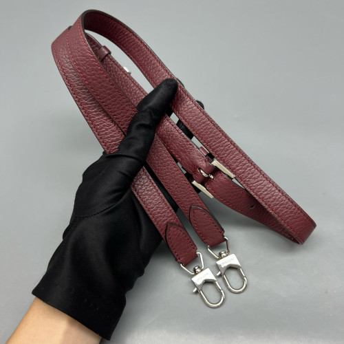 Moynat Rejane Pm Grained Calfskin Burgundy