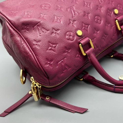 Louis Vuitton Speedy 30 Calfskin Azalea
