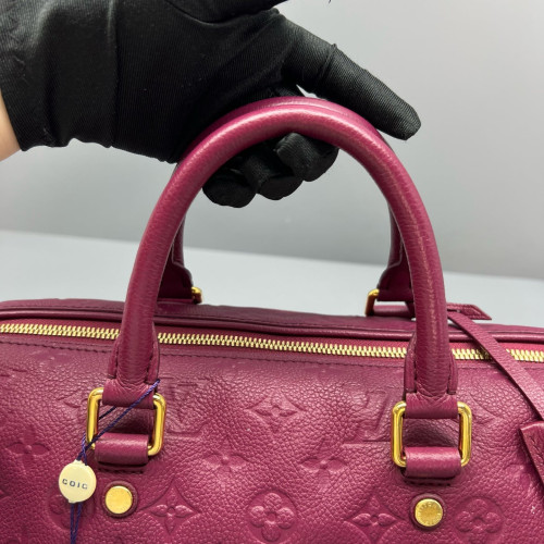 Louis Vuitton Speedy 30 Calfskin Azalea