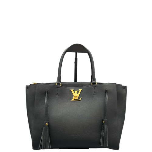 Louis Vuitton Lockme Tote PM Calfskin Black