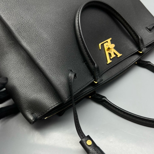 Louis Vuitton Lockme Tote PM Calfskin Black