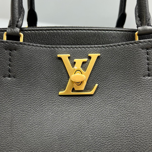 Louis Vuitton Lockme Tote PM Calfskin Black