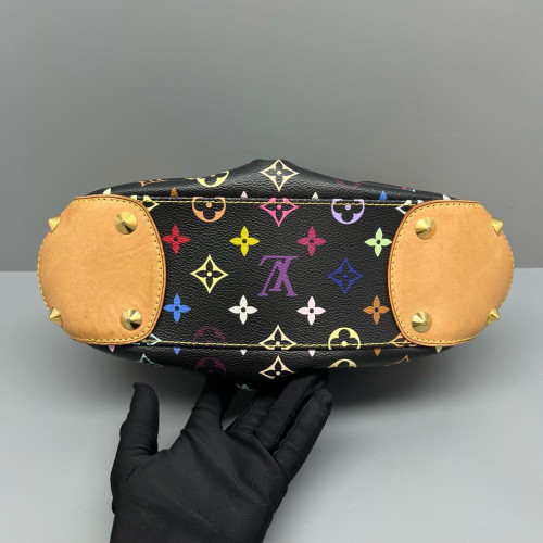 Louis Vuitton Judy PM Monogram Multicolor Black Brown