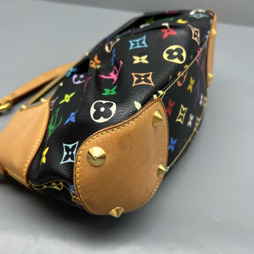 Louis Vuitton Judy PM Monogram Multicolor Black Brown