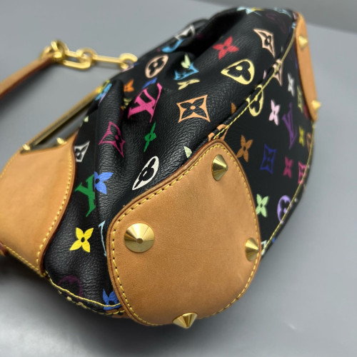 Louis Vuitton Judy PM Monogram Multicolor Black Brown