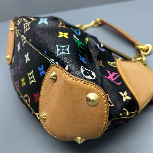 Louis Vuitton Judy PM Monogram Multicolor Black Brown