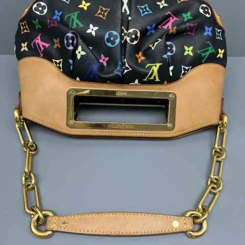 Louis Vuitton Judy PM Monogram Multicolor Black Brown