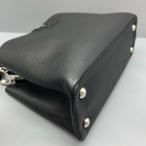 Louis Vuitton Capucines PM Calfskin Black