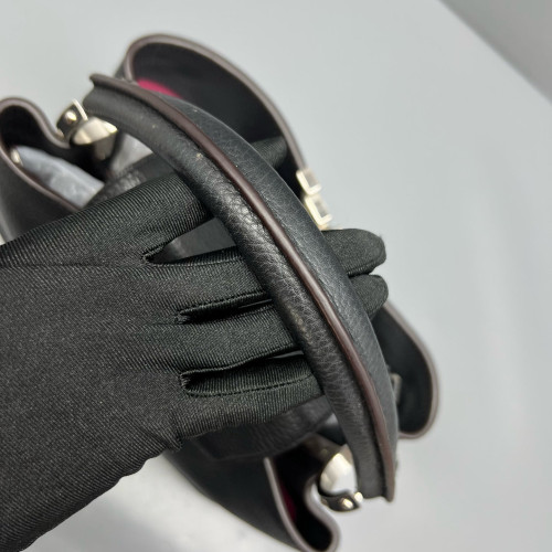 Louis Vuitton Capucines PM Calfskin Black