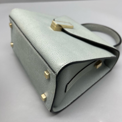 Valextra Two-Way Bag Calfskin Grey Valextra Two-Way Bag Calfskin Grey