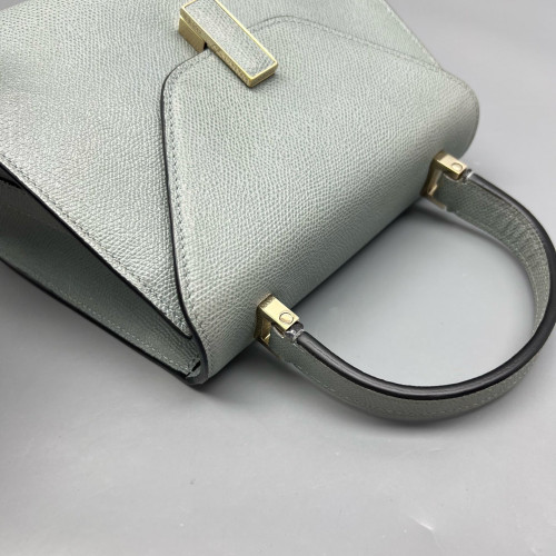 Valextra Two-Way Bag Calfskin Grey Valextra Two-Way Bag Calfskin Grey