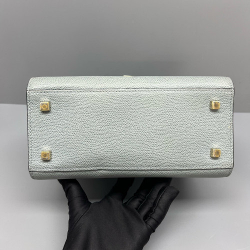 Valextra Two-Way Bag Calfskin Grey Valextra Two-Way Bag Calfskin Grey