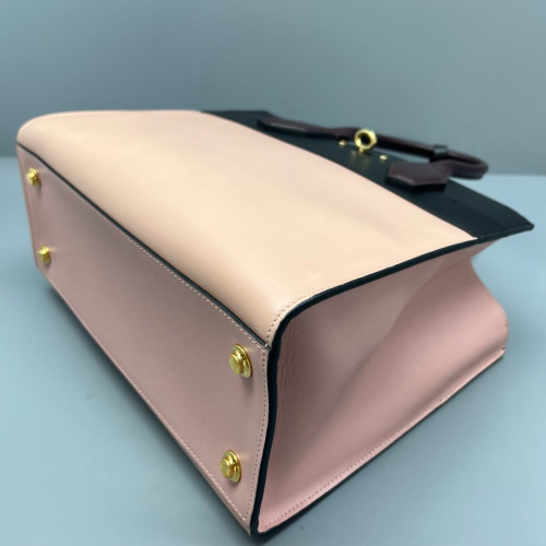 Louis Vuitton City Steamer MM Calfskin Black Pink Louis Vuitton City Steamer MM Calfskin Black Pink