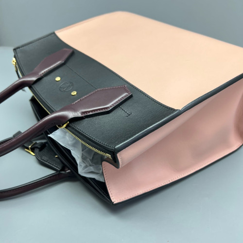 Louis Vuitton City Steamer MM Calfskin Black Pink Louis Vuitton City Steamer MM Calfskin Black Pink