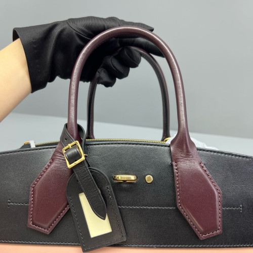 Louis Vuitton City Steamer MM Calfskin Black Pink Louis Vuitton City Steamer MM Calfskin Black Pink