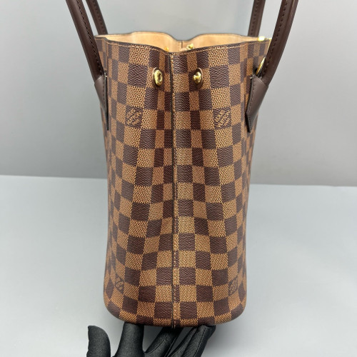 Louis Vuitton Kendington Handbag Damier Ebene Brown