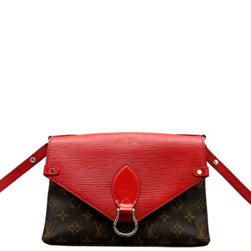 Louis Vuitton Saint Michel Monogram Epi Brown