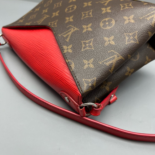Louis Vuitton Saint Michel Monogram Epi Brown