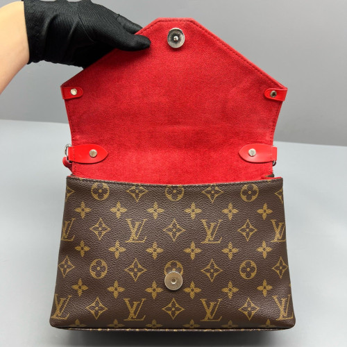Louis Vuitton Saint Michel Monogram Epi Brown