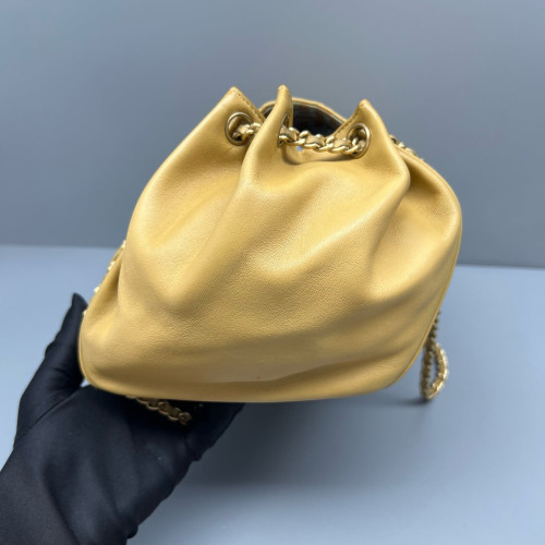 Chanel Shoulder Bag Calfskin Natural Tan Chanel Shoulder Bag Calfskin Natural Tan