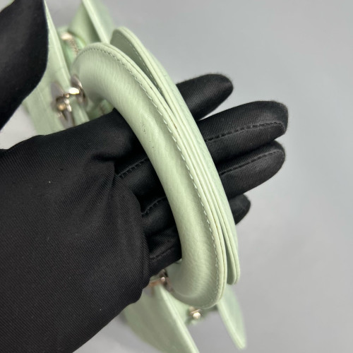 Dior Medium Lady D-Joy Lady Dior Calfskin Green