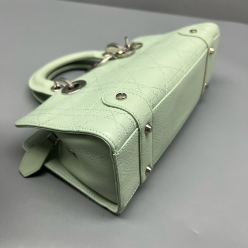 Dior Medium Lady D-Joy Lady Dior Calfskin Green