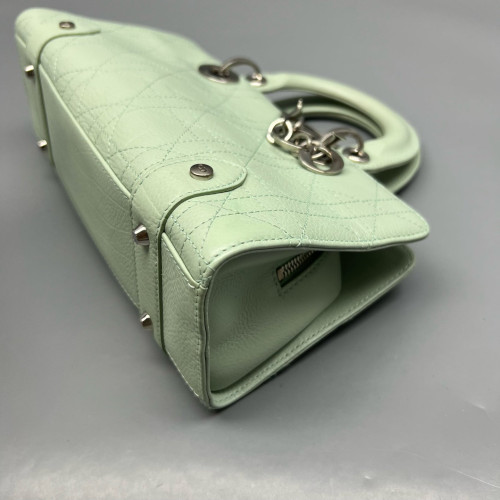 Dior Medium Lady D-Joy Lady Dior Calfskin Green