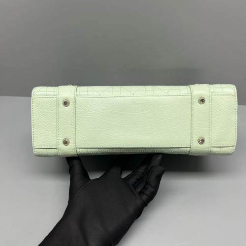 Dior Medium Lady D-Joy Lady Dior Calfskin Green