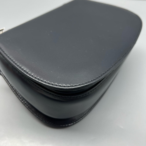 Gucci Bamboo Mini Lady Lock Bamboo Top Handle Bag Calfskin Blue Black Gucci Bamboo Mini Lady Lock Bamboo Top Handle Bag Calfskin Blue Black