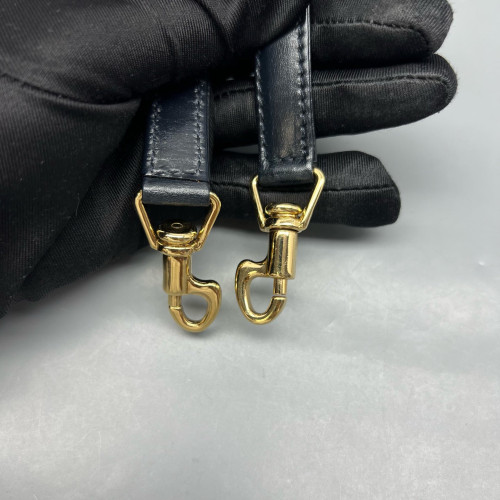 Gucci Bamboo Mini Lady Lock Bamboo Top Handle Bag Calfskin Blue Black Gucci Bamboo Mini Lady Lock Bamboo Top Handle Bag Calfskin Blue Black