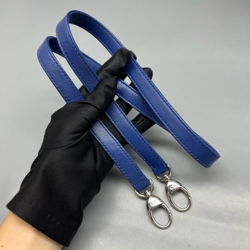 Dior Large Lady Dior Calfskin Blue